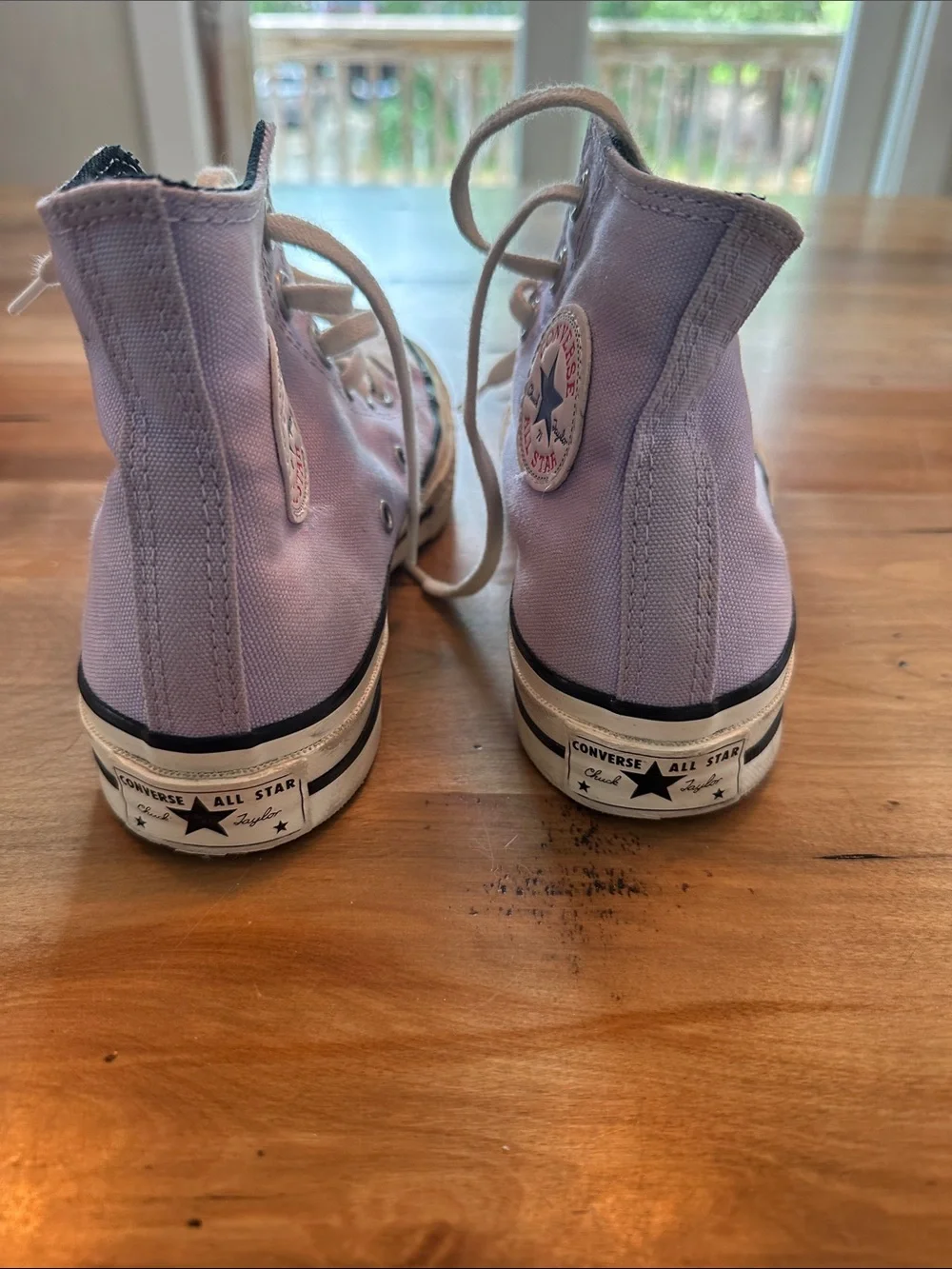 Converse Kids Lavender High-Top Sneakers